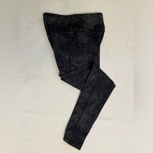 CVG Black Zenergy full length leggings, size small